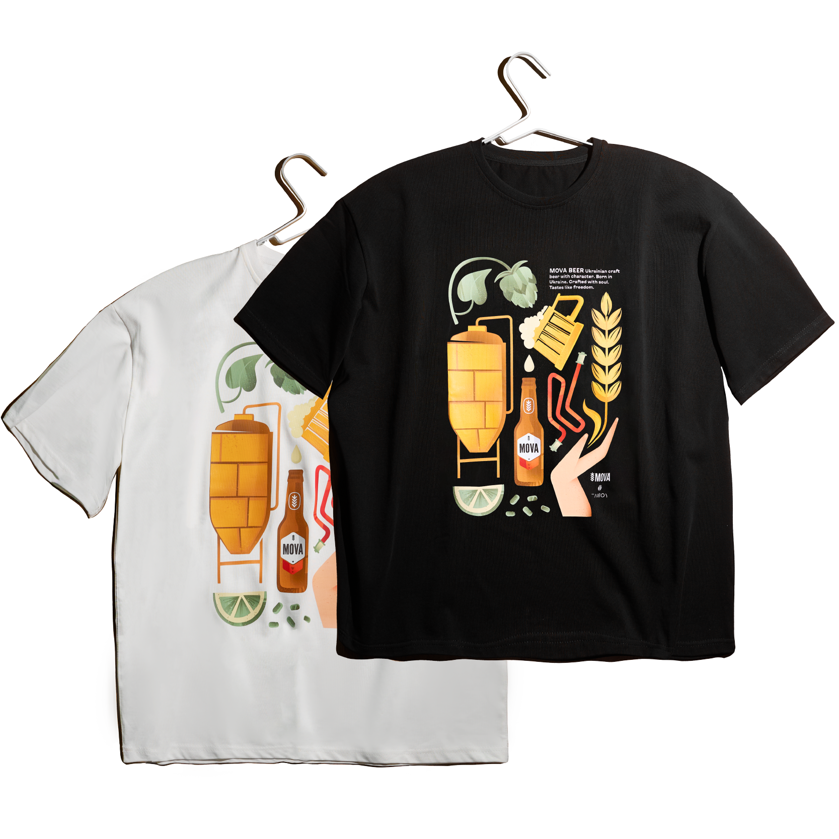 Футболка MOVA x TALLBOY "Пивоваріння"