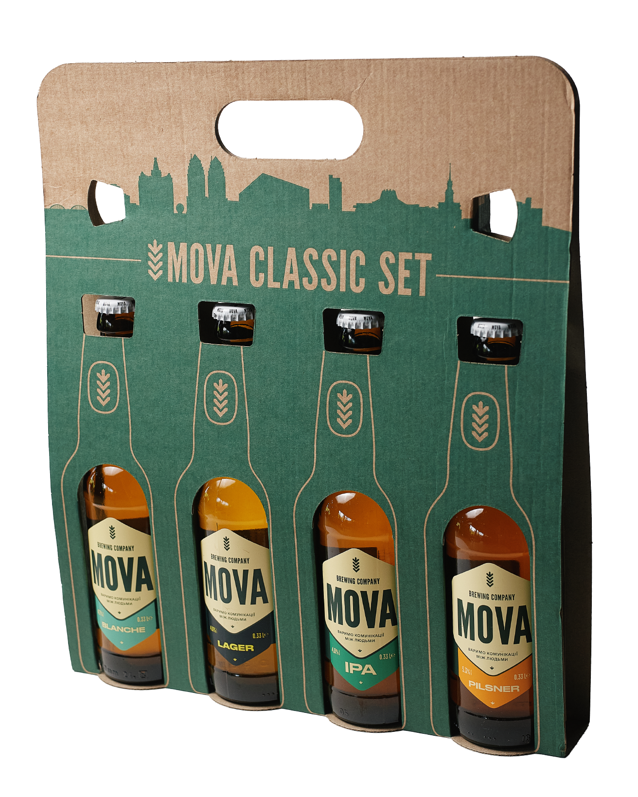 Подарунковий набір з пивом "MOVA CLASSIC SET"