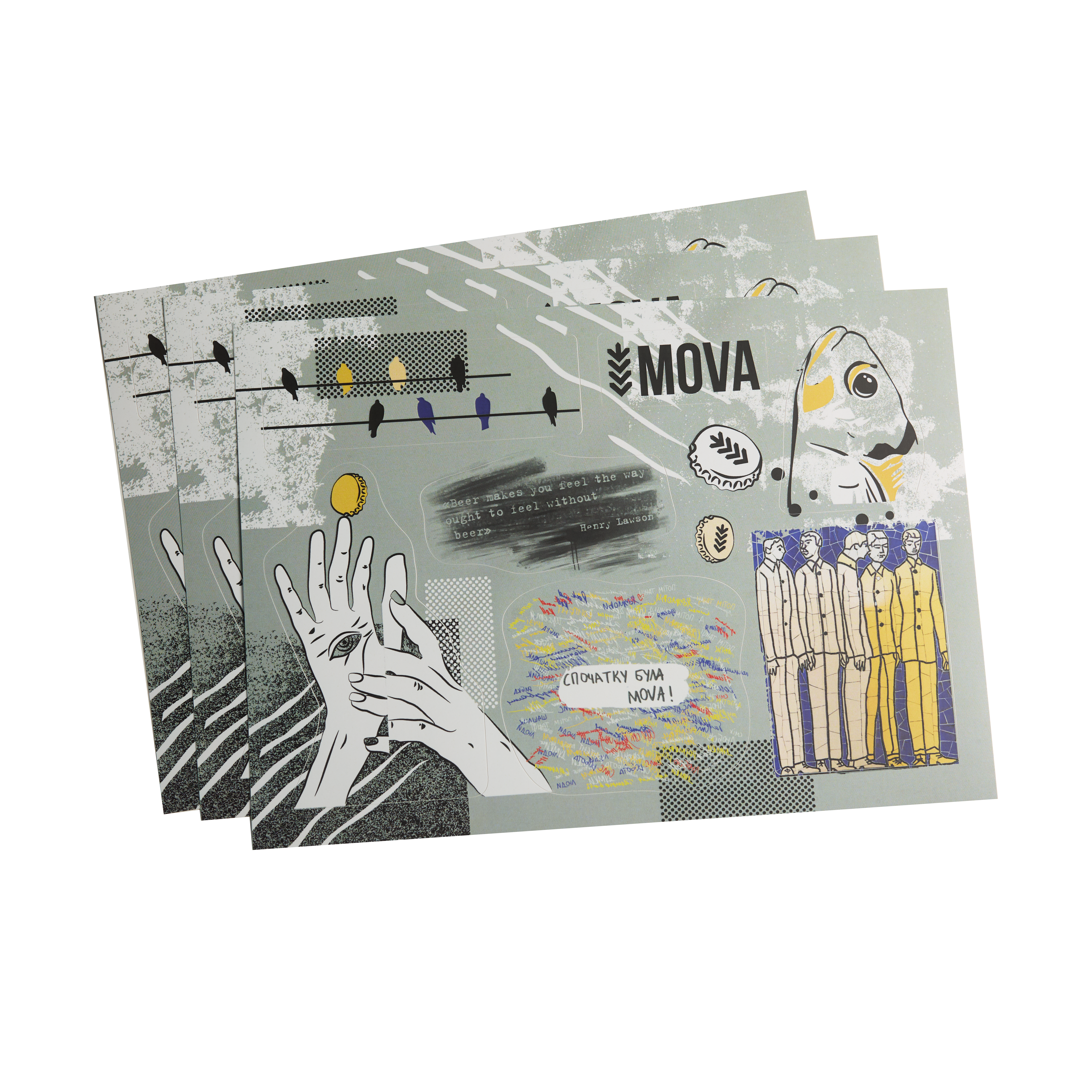 Стікер-пак "MOVA"